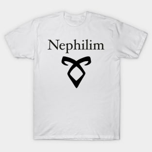 I am a real Nephilim with rune design shadow hunter T-Shirt